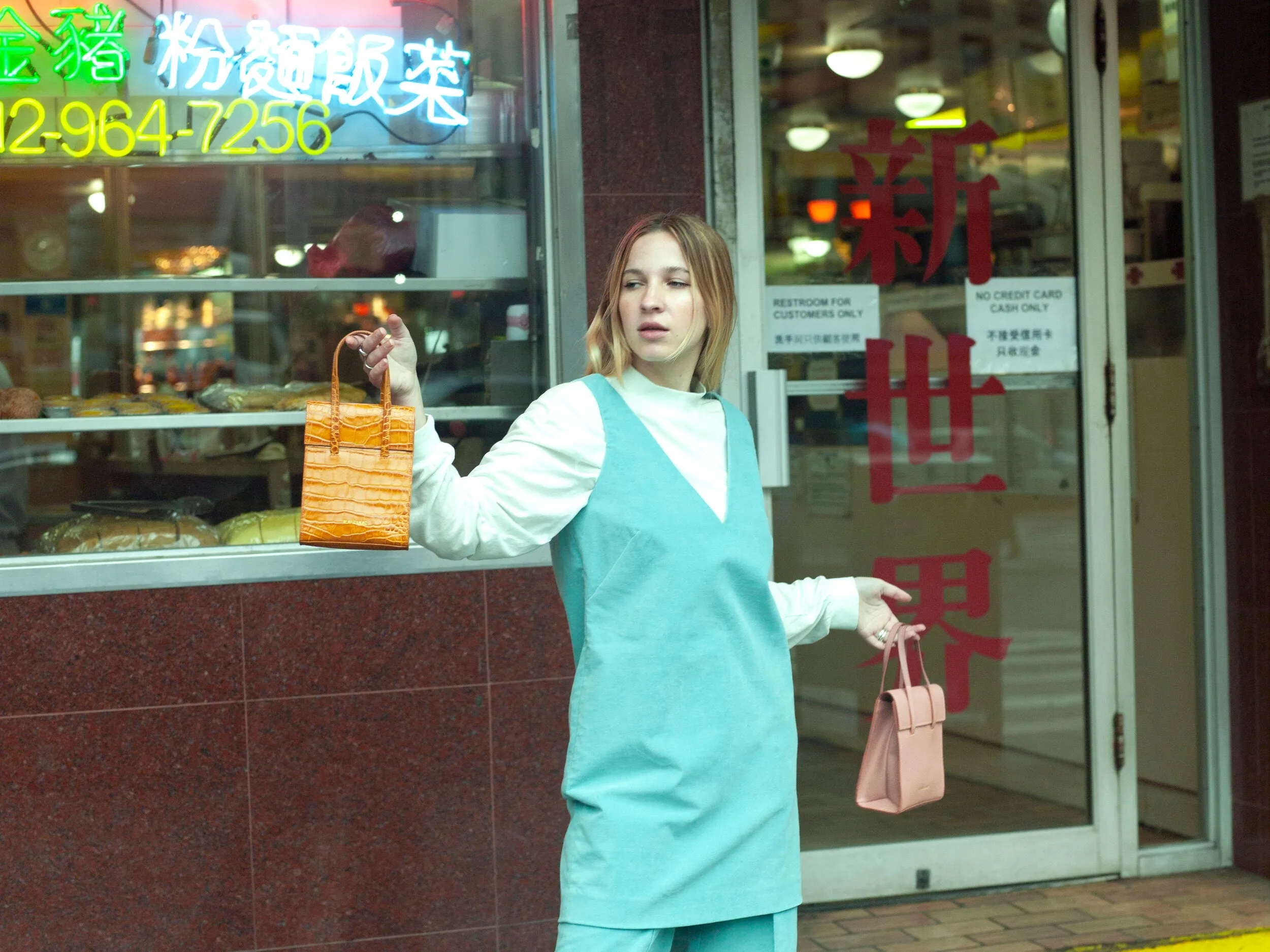 MINI FRITA BAG TURQUOISE