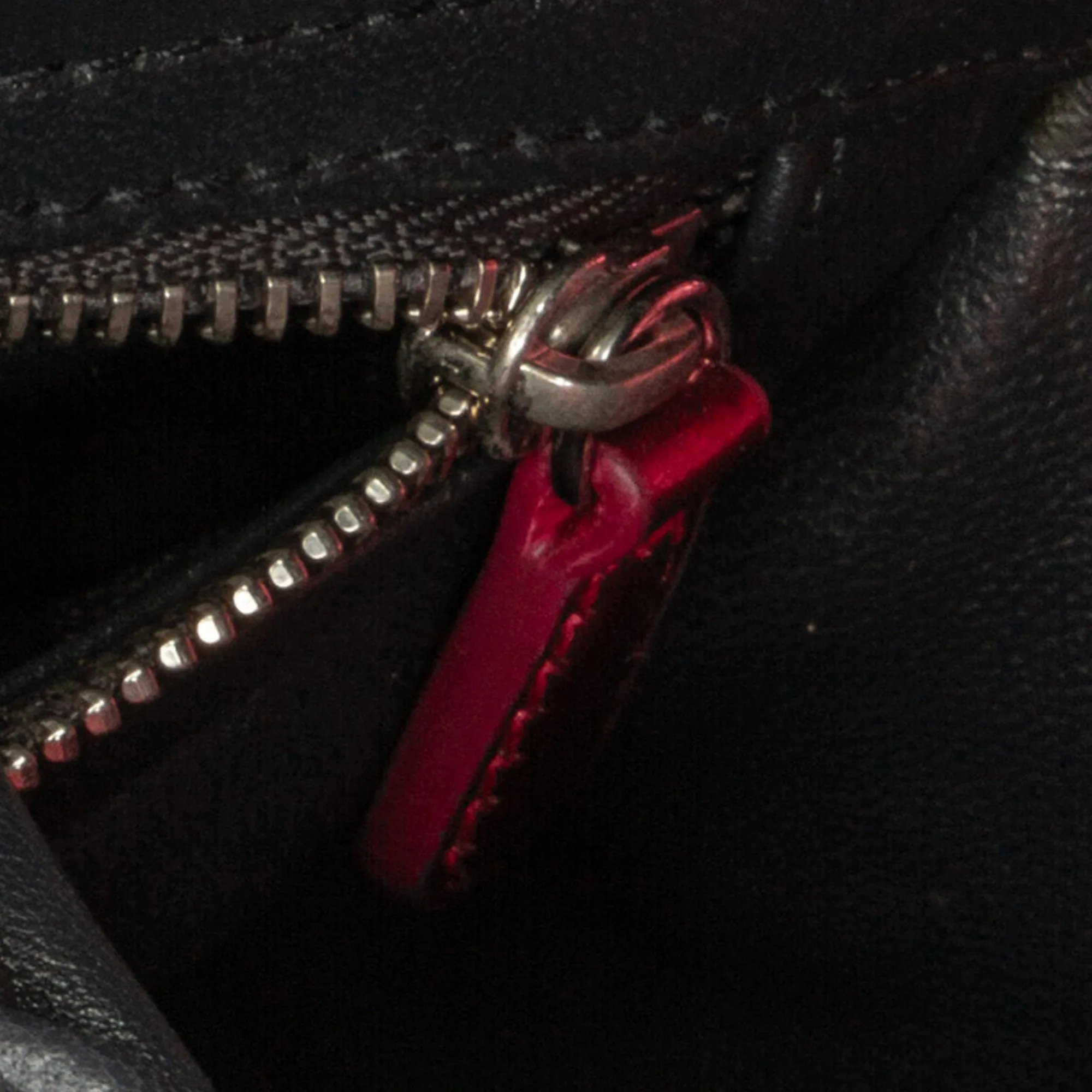 Mini Metallic Patent Microcannage Lady Dior