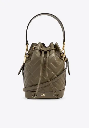 Mini Mon Tresor Leather Bucket Bag