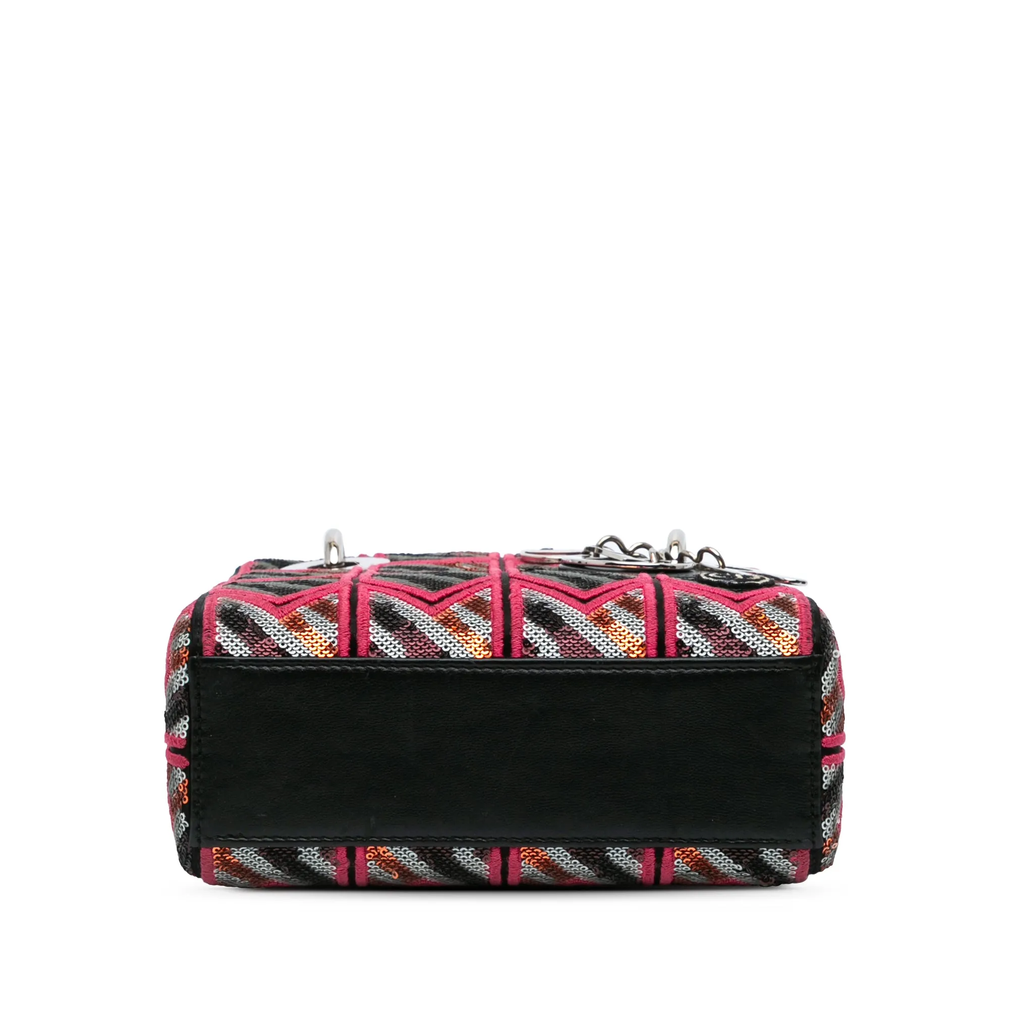 Mini Patent Sequined Lady Dior
