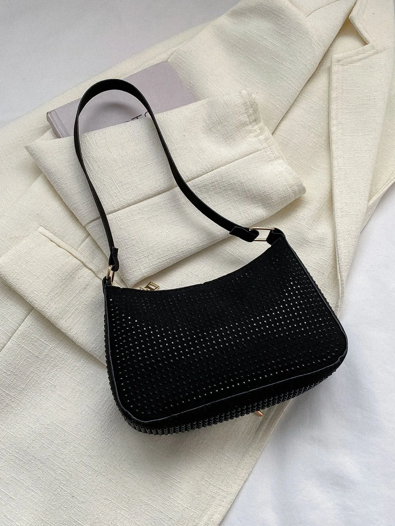 Mini Studded Decor Shoulder Bag