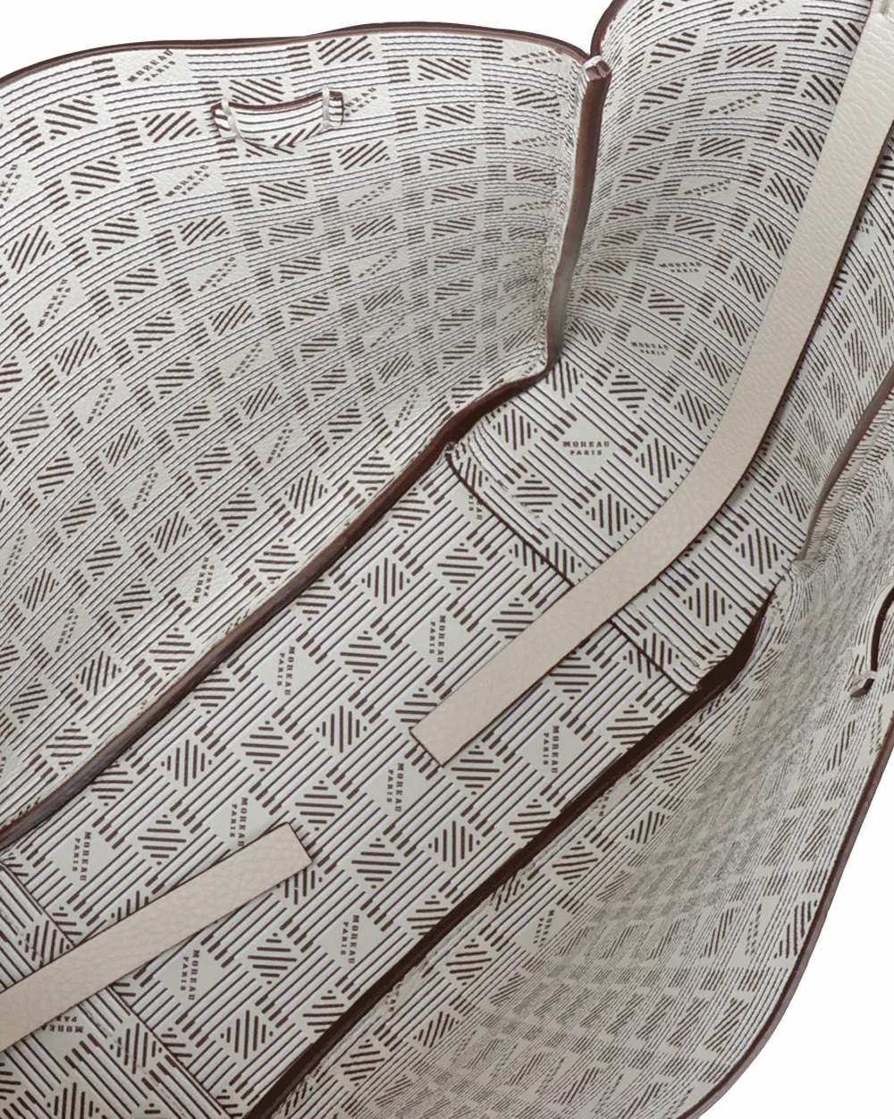 Mini Vincennes Reversible Tote in Champange