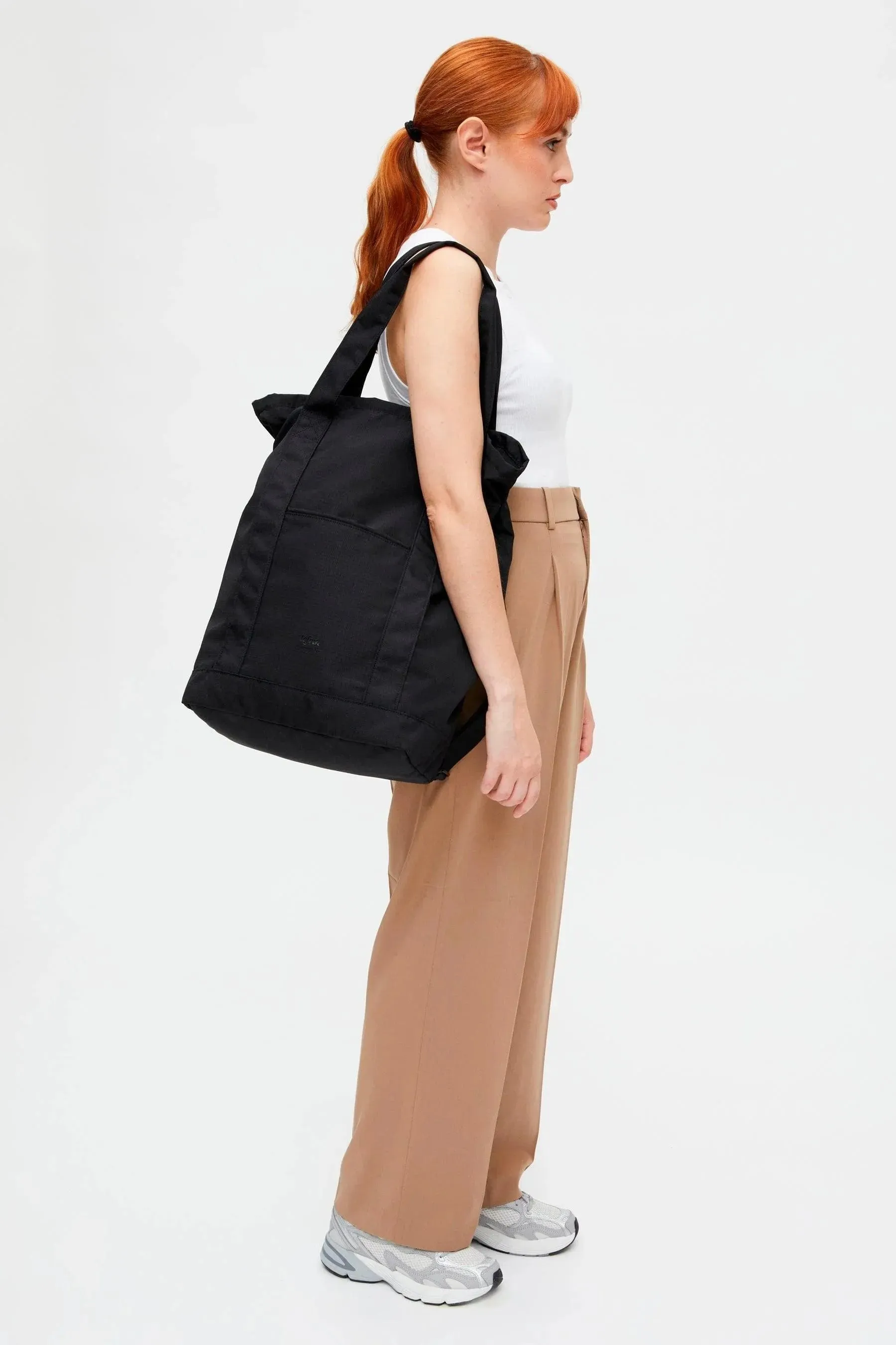 Mochila Bolso Lefrik Roots Tote Bag Maxi 15" Black