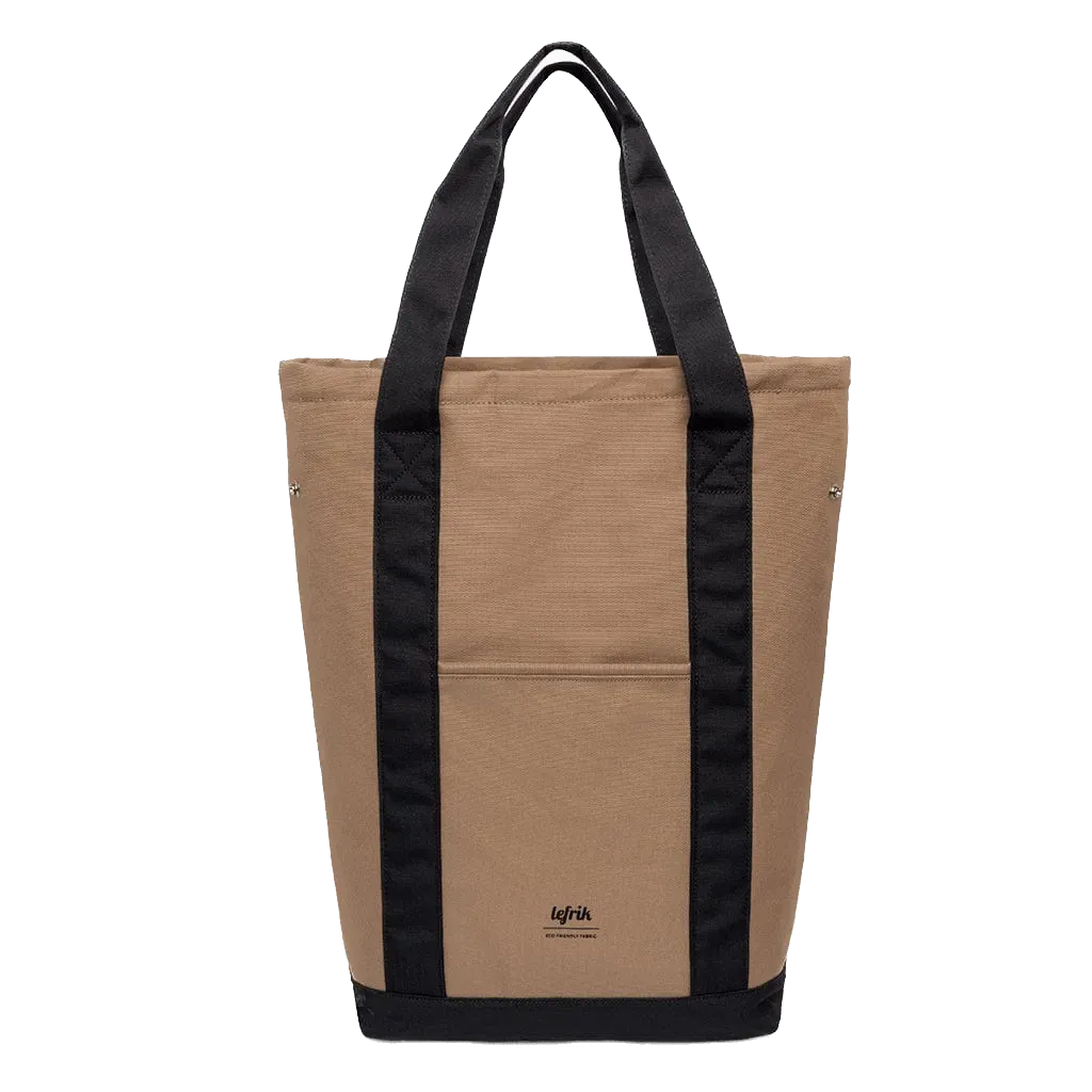 Mochila Bolso Lefrik Roots Tote Bag Maxi 15" Camel
