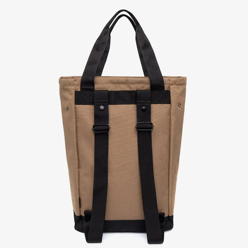 Mochila Bolso Lefrik Roots Tote Bag Maxi 15" Camel
