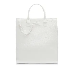 Monogram Taurillon Sac Plat