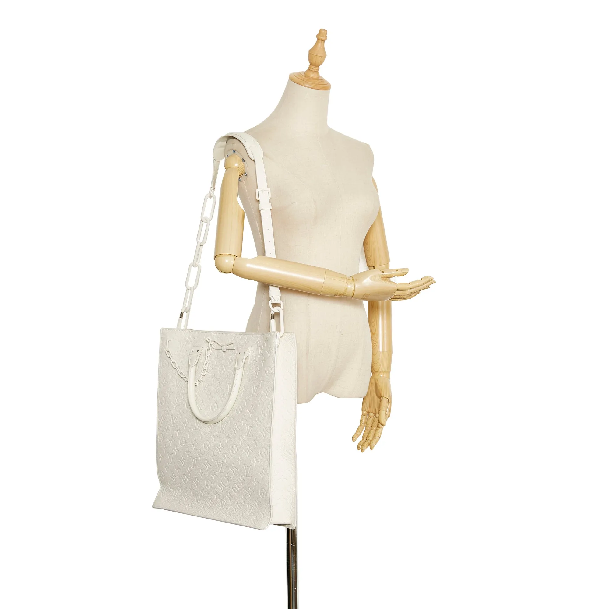 Monogram Taurillon Sac Plat