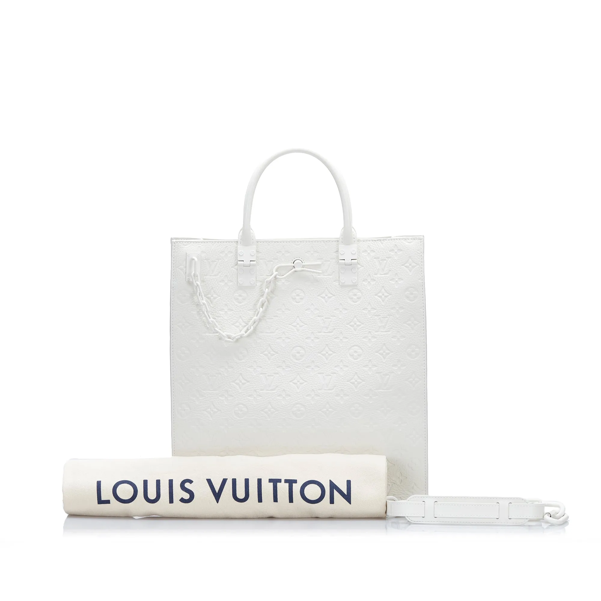 Monogram Taurillon Sac Plat