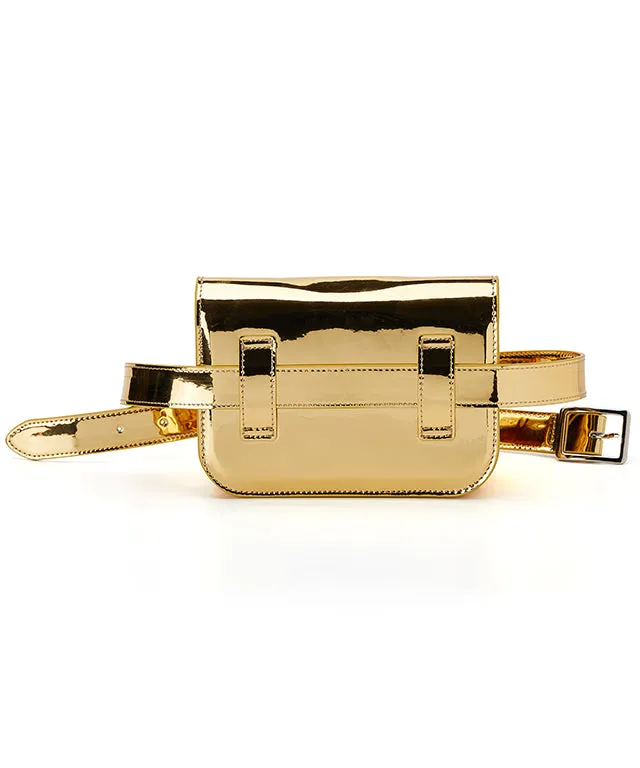 Monster G Belt Bag Rangefinder Case & Ball Pouch Gold