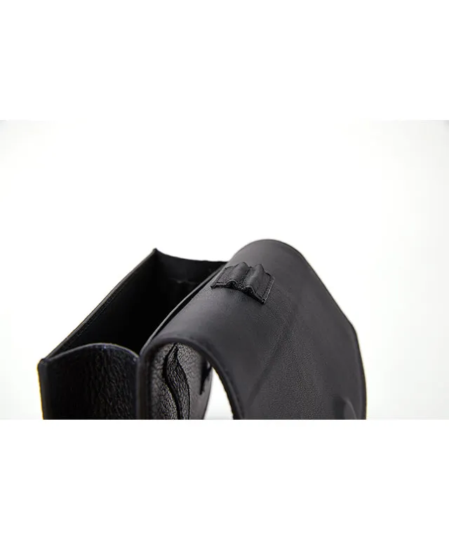 Monster G Belt Bag Rangefinder Case & Ball Pouch Leather Black