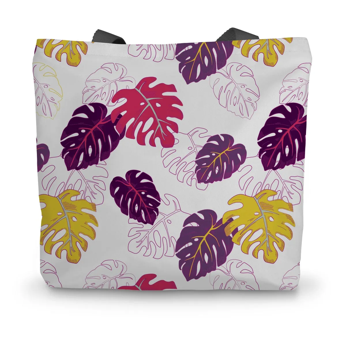 MOSTERA Canvas Tote Bag