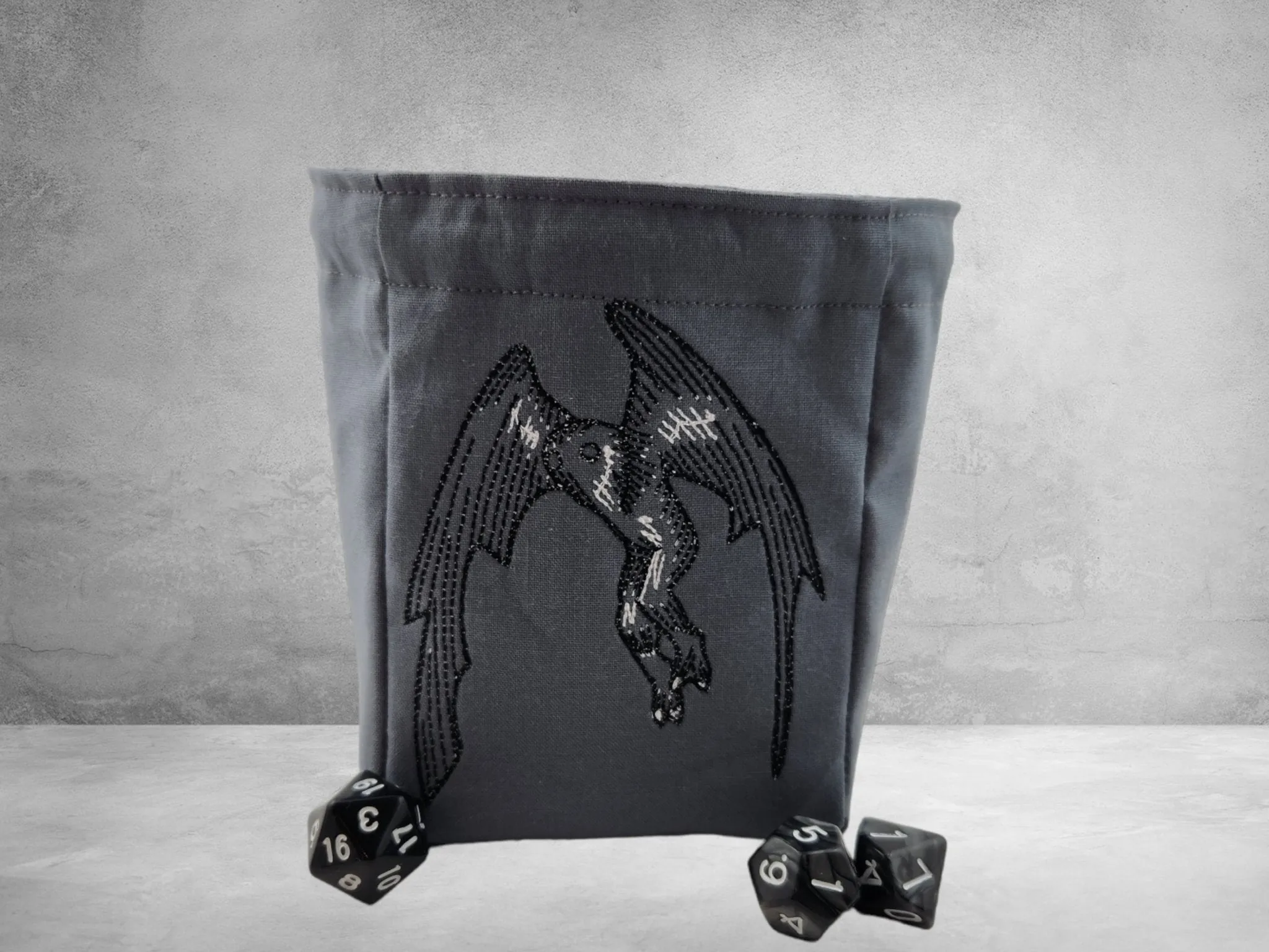 Mothman dice bag