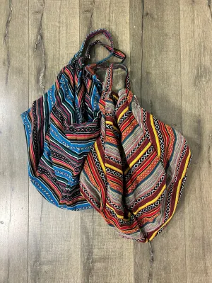 Multi Gheri Stripe Large Bag