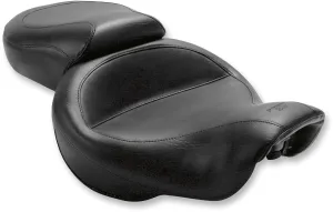 Mustang 75535 Wide Super Touring One-Piece Vintage Seat - No Studs