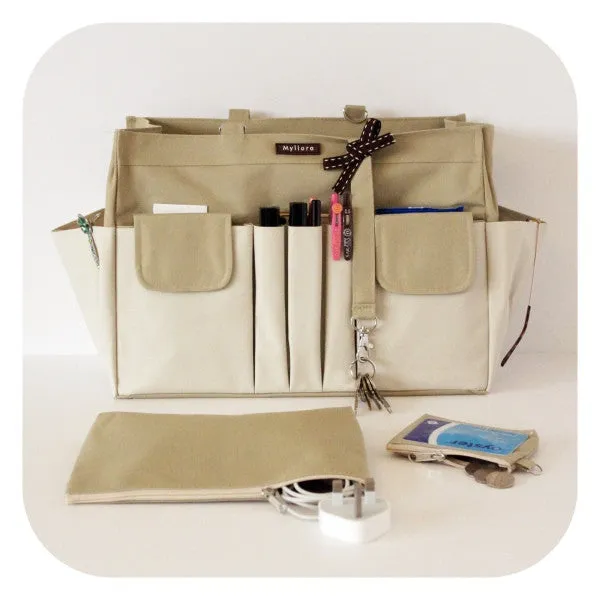 Myliora Complete Features | Waterproof Bag Organiser with Zip, JUMBO Size
