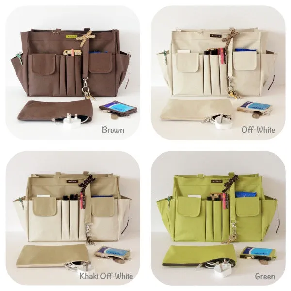 Myliora Complete Features | Waterproof Bag Organiser with Zip, JUMBO Size