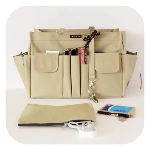 Myliora Complete Features | Waterproof Bag Organiser with Zip, JUMBO Size