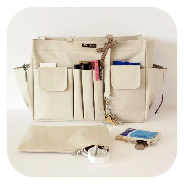 Myliora Complete Features | Waterproof Bag Organiser with Zip, JUMBO Size