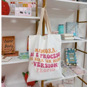 Namora di e Proceso Tote Bag