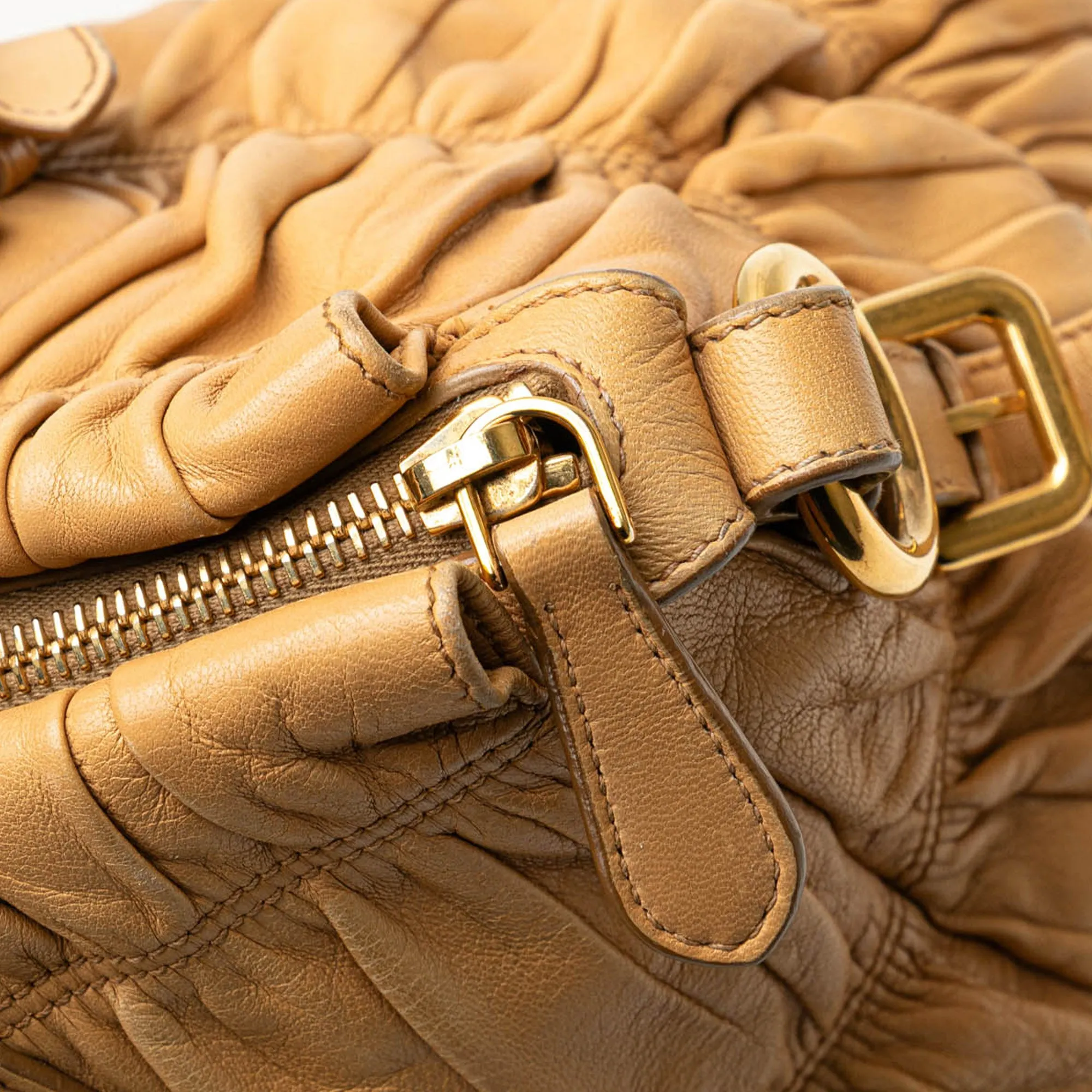 Nappa Gaufre Satchel