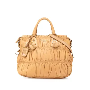 Nappa Gaufre Satchel