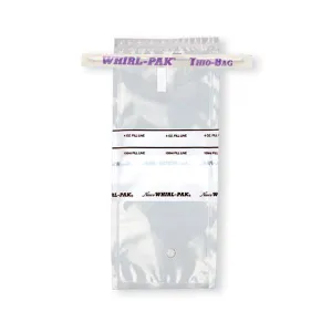 Nasco B01040 Whirl-Pak® Thio-Bags® - 3.38 oz. (100 ml) - Box of 100