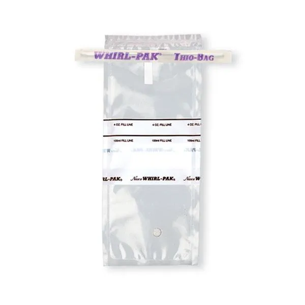 Nasco B01040 Whirl-Pak® Thio-Bags® - 3.38 oz. (100 ml) - Box of 100