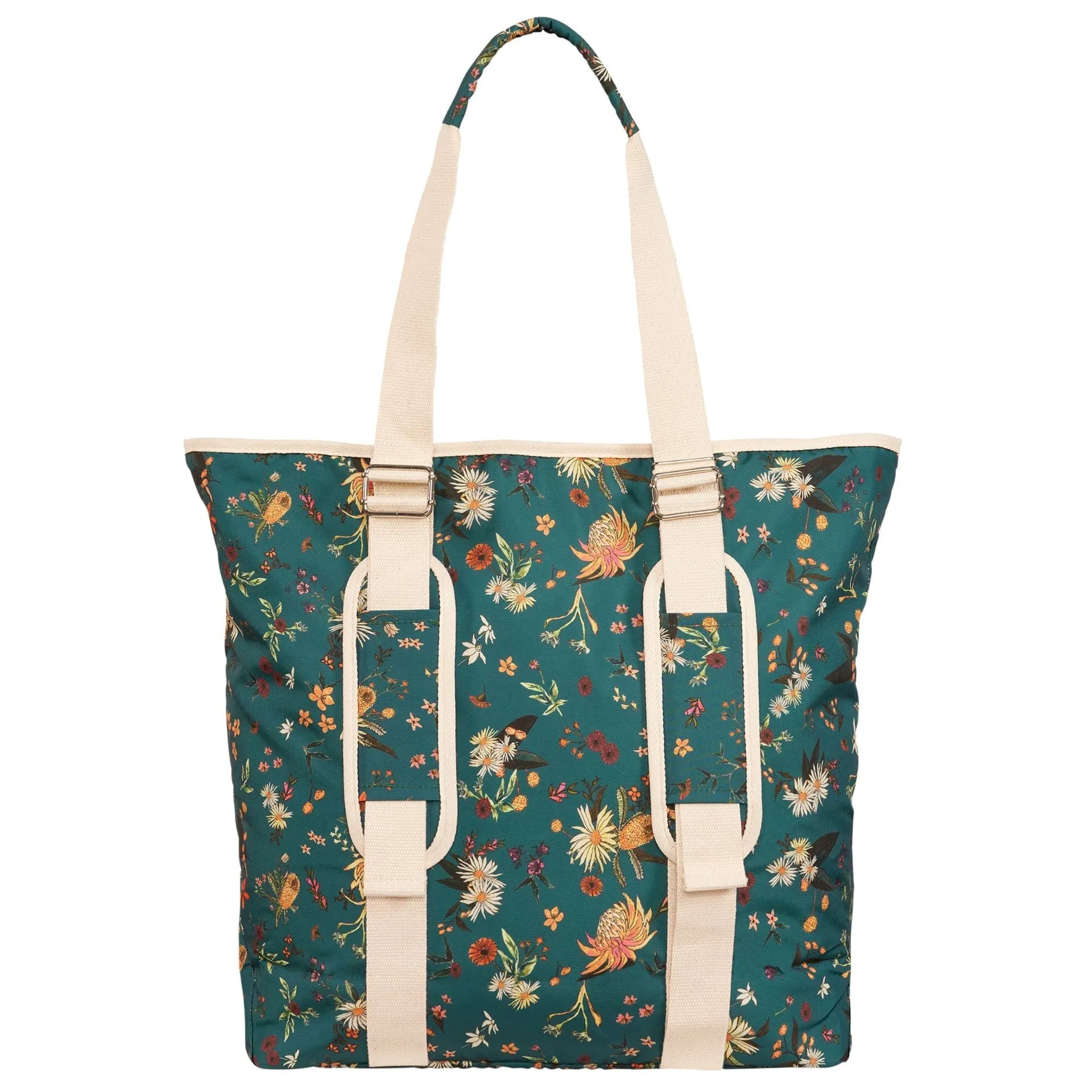 NATIVE BOTANICAL BEACH TOTE BAG
