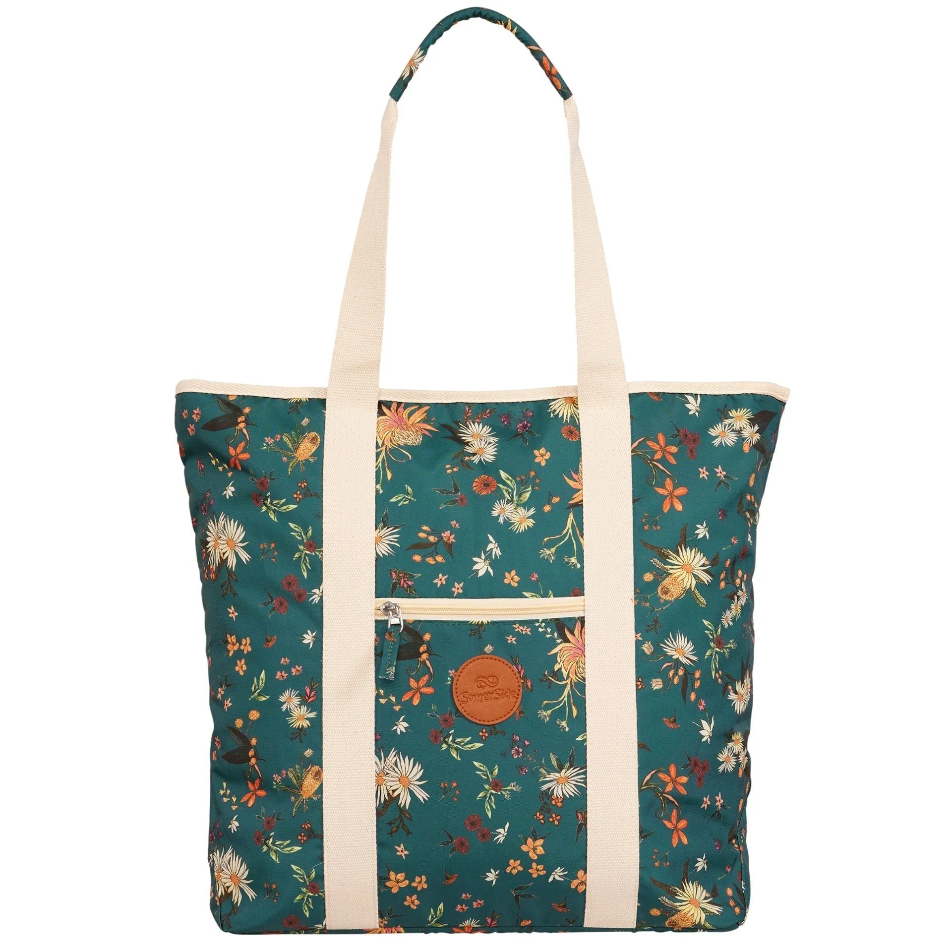 NATIVE BOTANICAL BEACH TOTE BAG