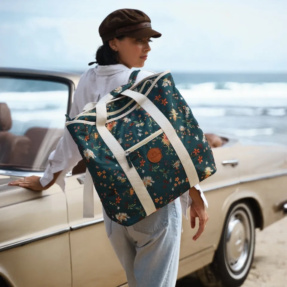 NATIVE BOTANICAL BEACH TOTE BAG