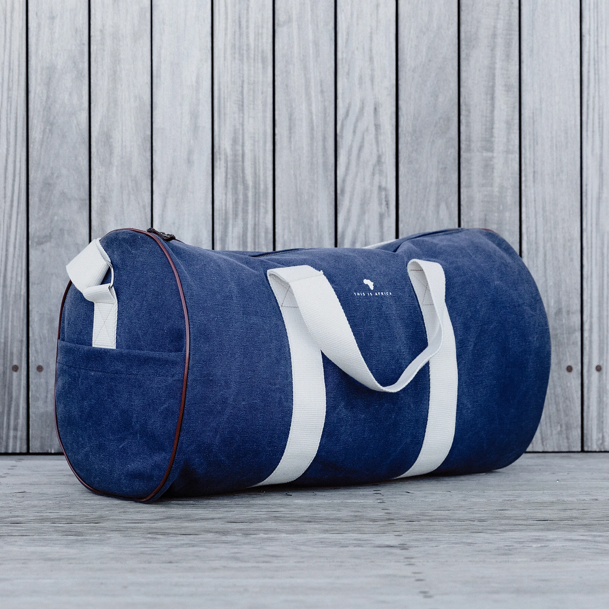 Navy Duffel Bag