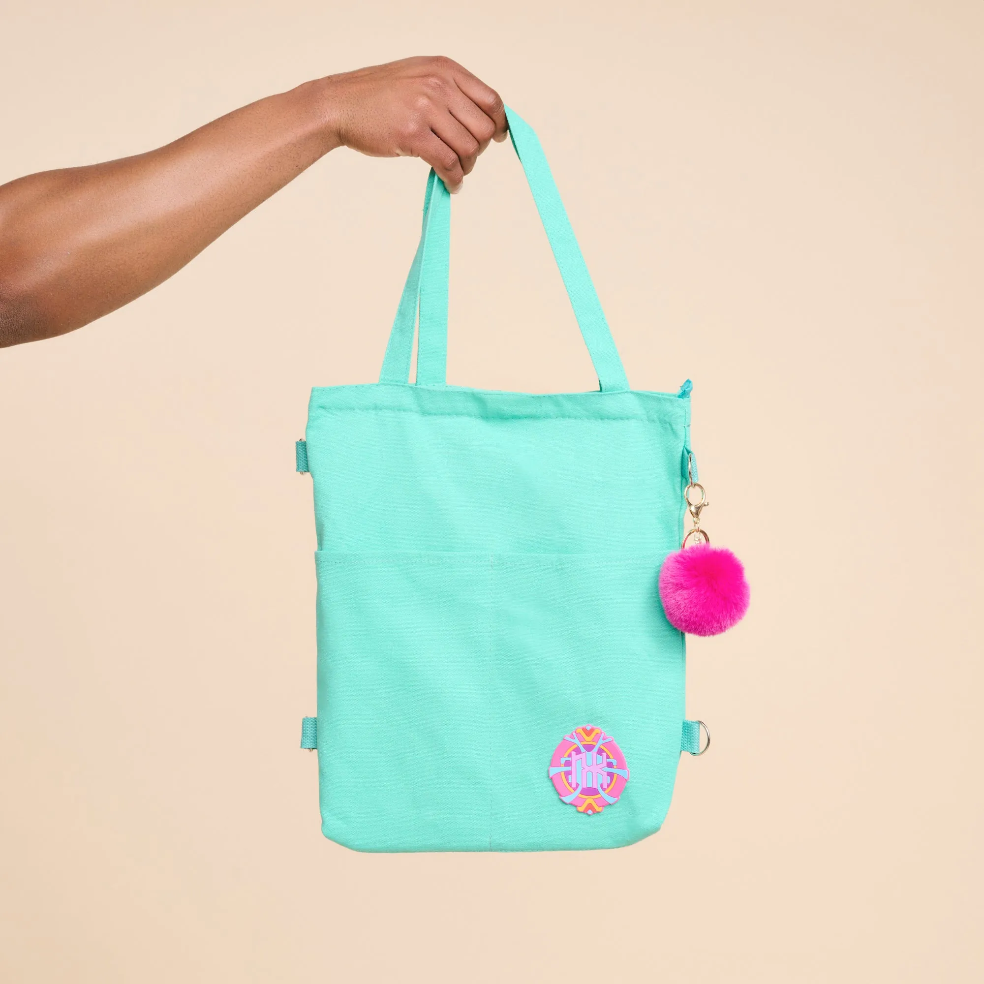 NEON FLUX TOTE BAG