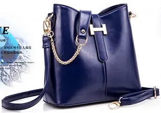 New Arrive Bucket Bags Composite Genuine Leather Handbags Famous Brand Design Women Messenger Bags Fashion Women Bags