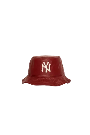 New York Yankees Leather Bucket