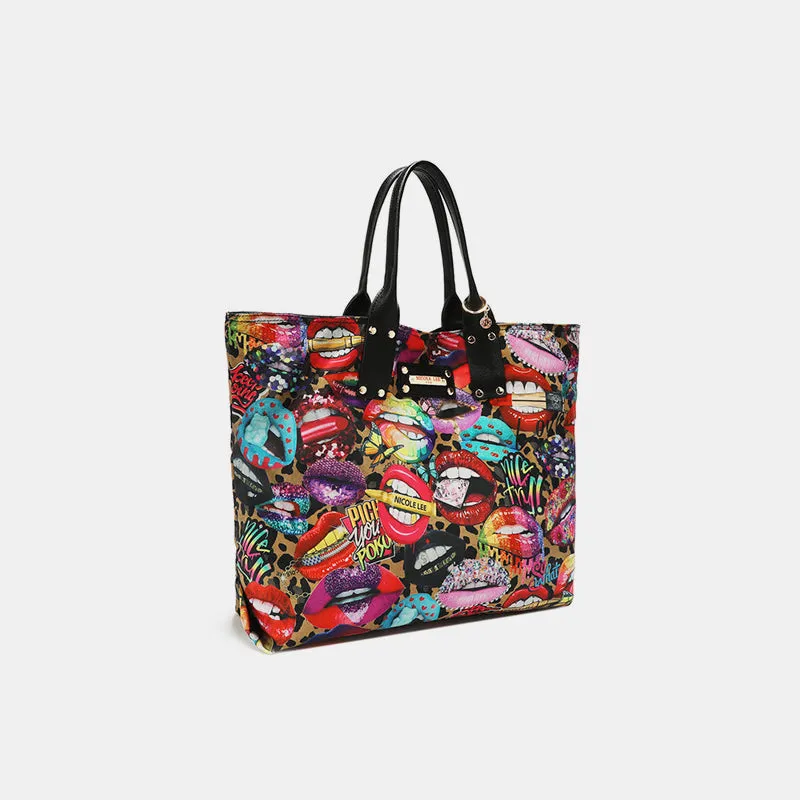 Nicole Lee USA Reversible Tote Bag / Handbag