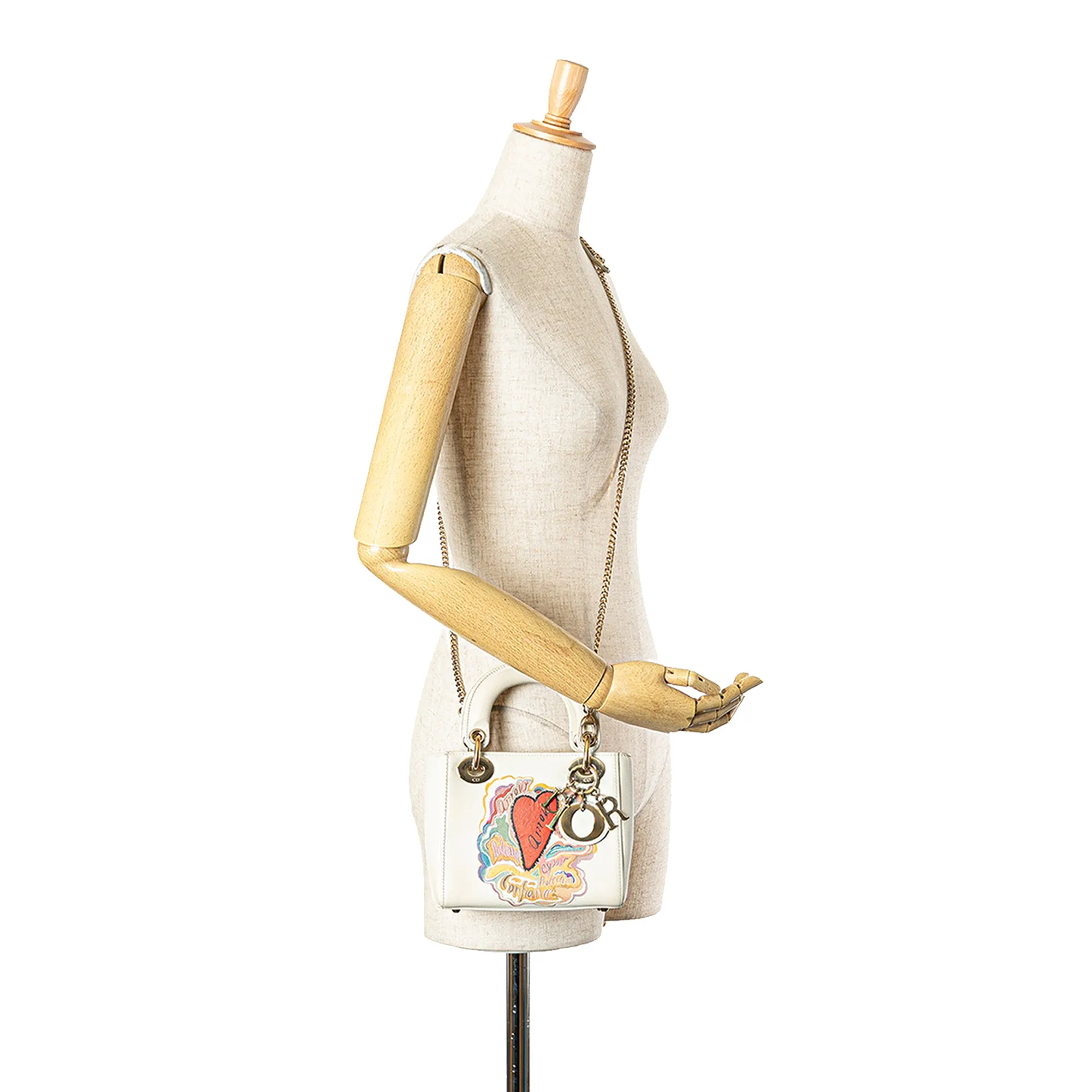 Niki De Saint Phalle Mini Calfskin Dioramour Lady Dior