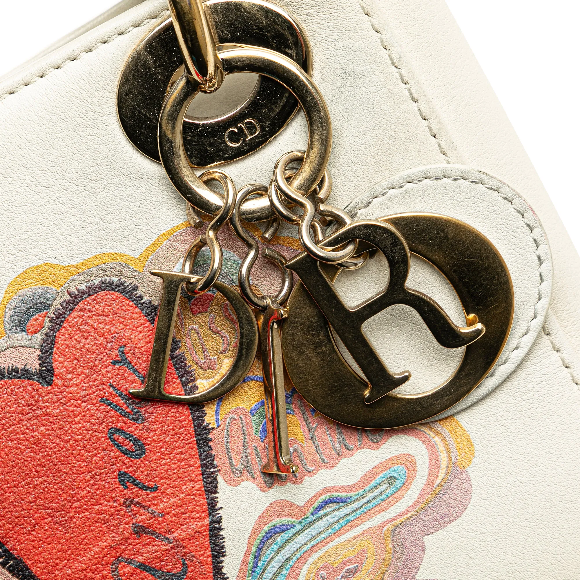 Niki De Saint Phalle Mini Calfskin Dioramour Lady Dior