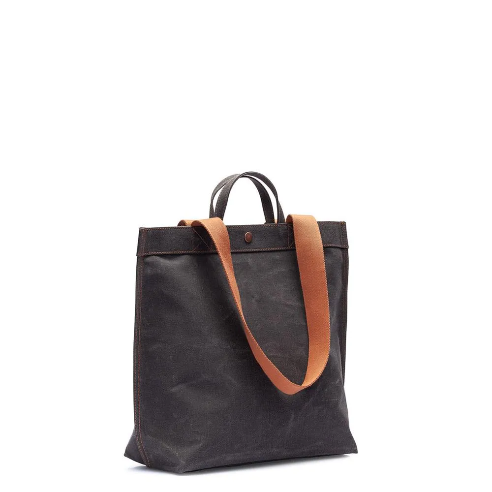 No. 301 Bootcut Tote Black Truffle (Reversible)