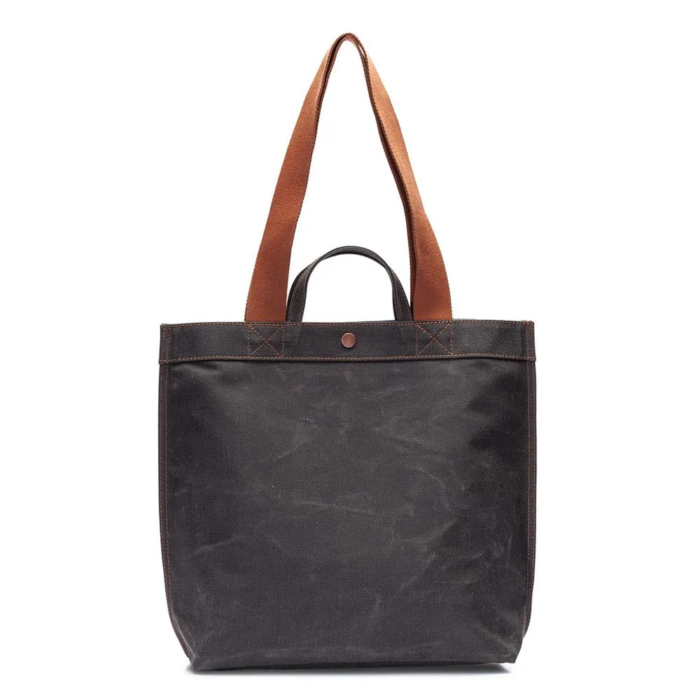 No. 301 Bootcut Tote Black Truffle (Reversible)