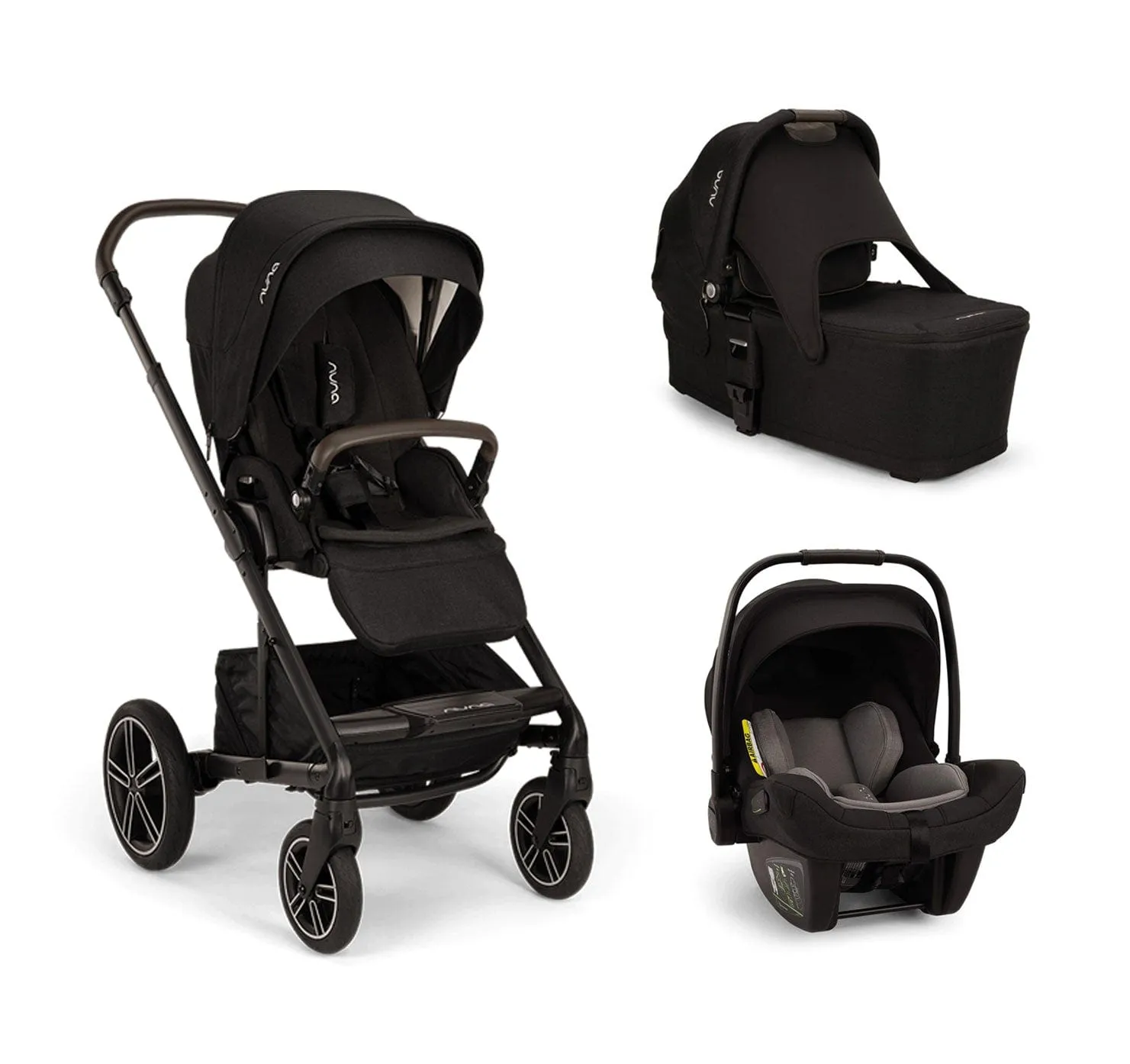 Nuna MIXX NEXT Generation PIPA Bundle - Caviar