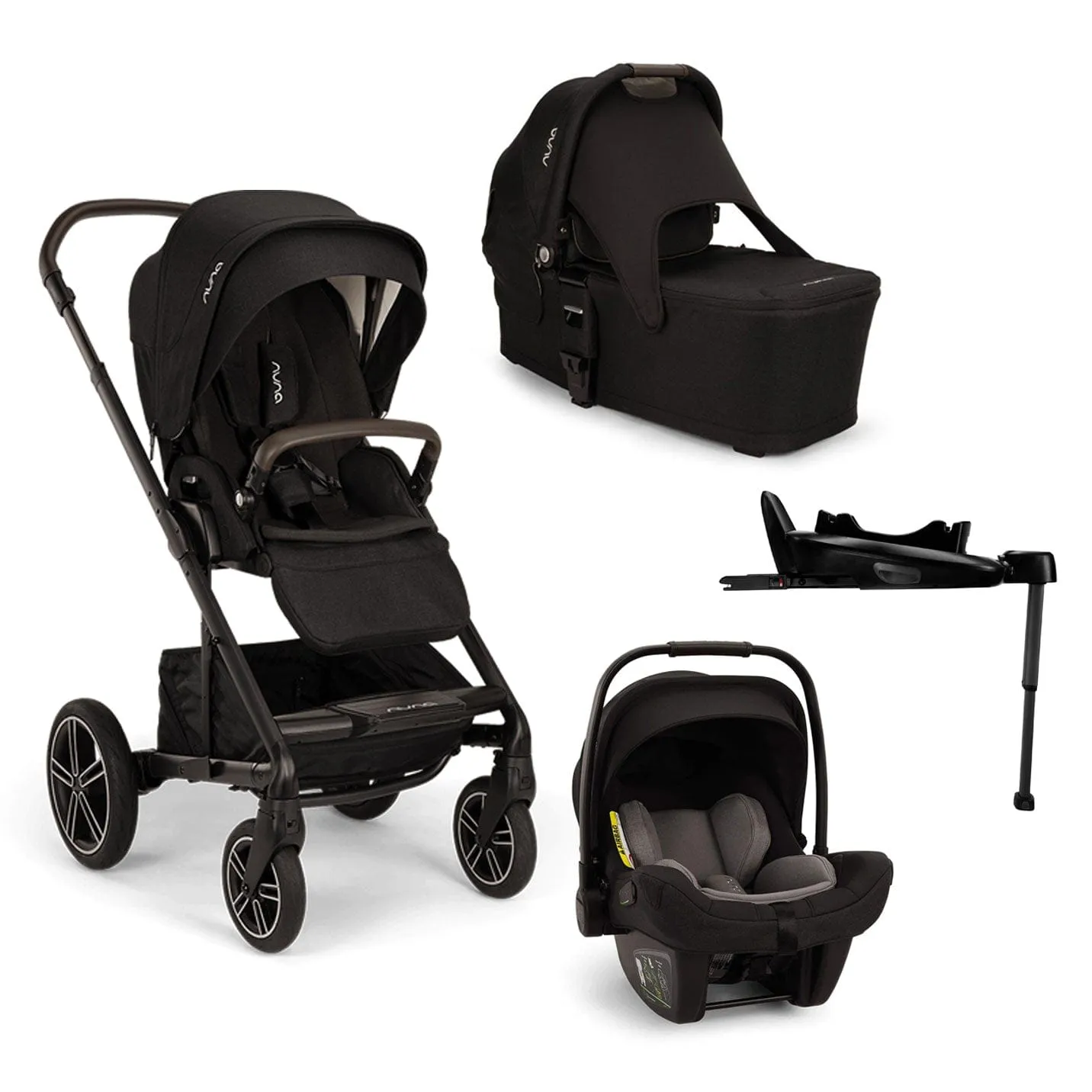 Nuna MIXX NEXT Generation PIPA Bundle - Caviar