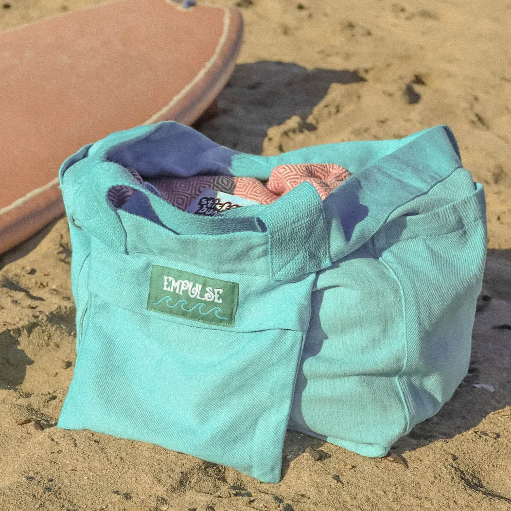 Ocean Reversible Pocket Tote