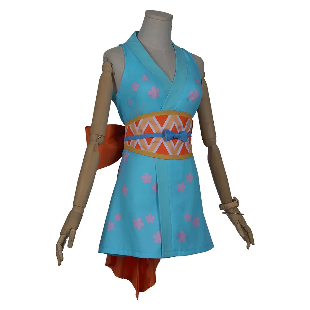 One Piece Wano Country Nami Wanokuni Style Nami Cosplay Outfit Cosplay Costume Halloween Carnival Costume