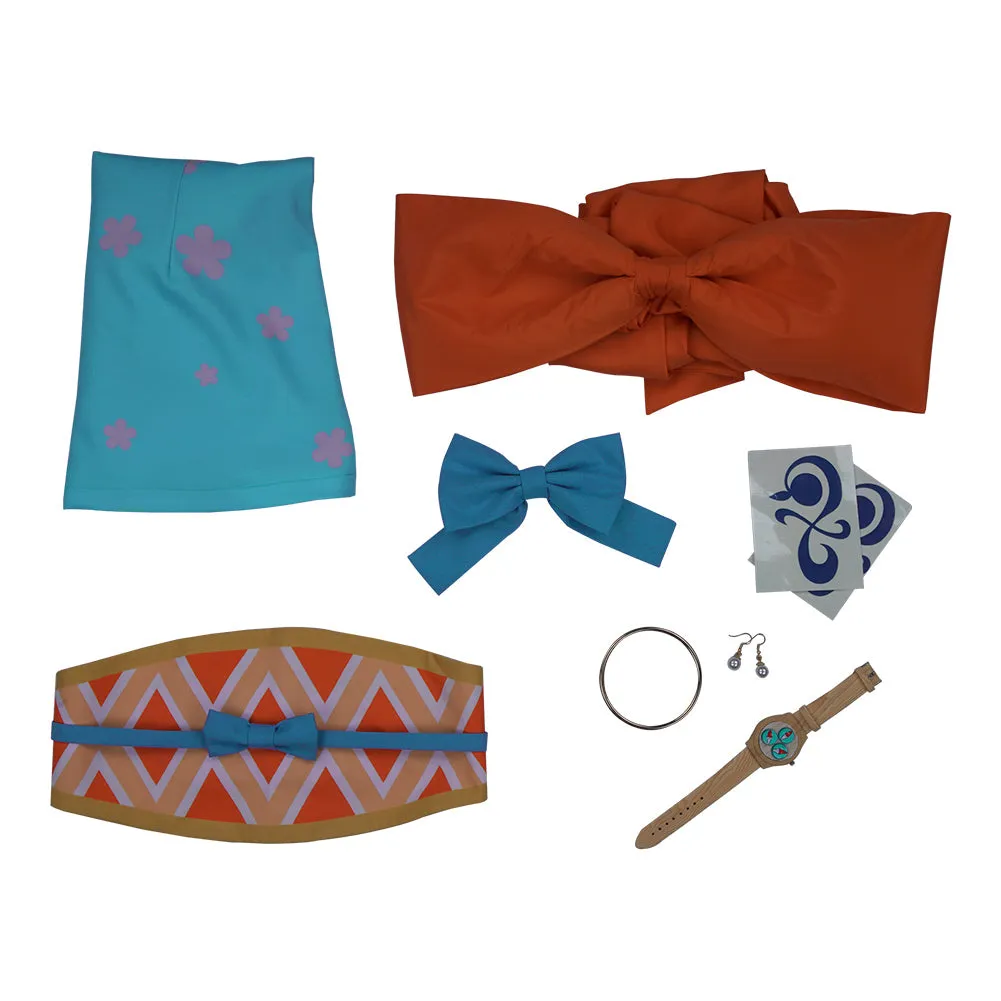 One Piece Wano Country Nami Wanokuni Style Nami Cosplay Outfit Cosplay Costume Halloween Carnival Costume