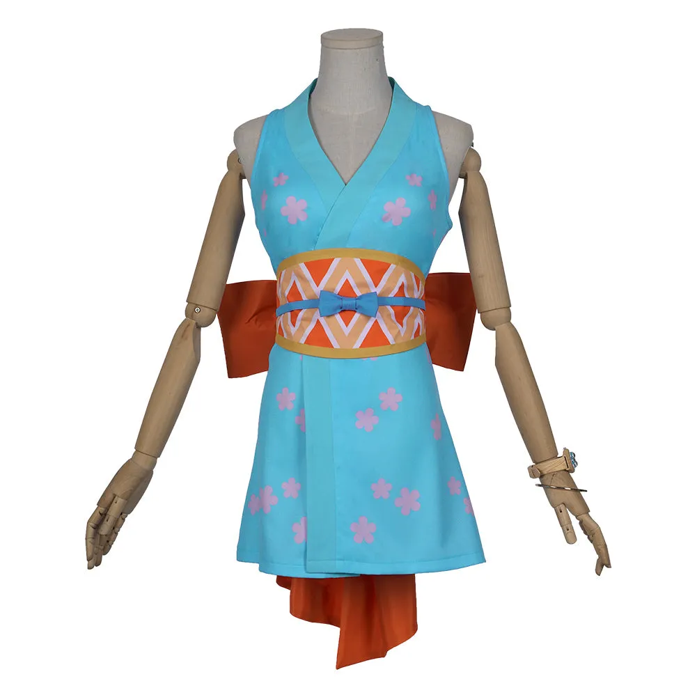 One Piece Wano Country Nami Wanokuni Style Nami Cosplay Outfit Cosplay Costume Halloween Carnival Costume