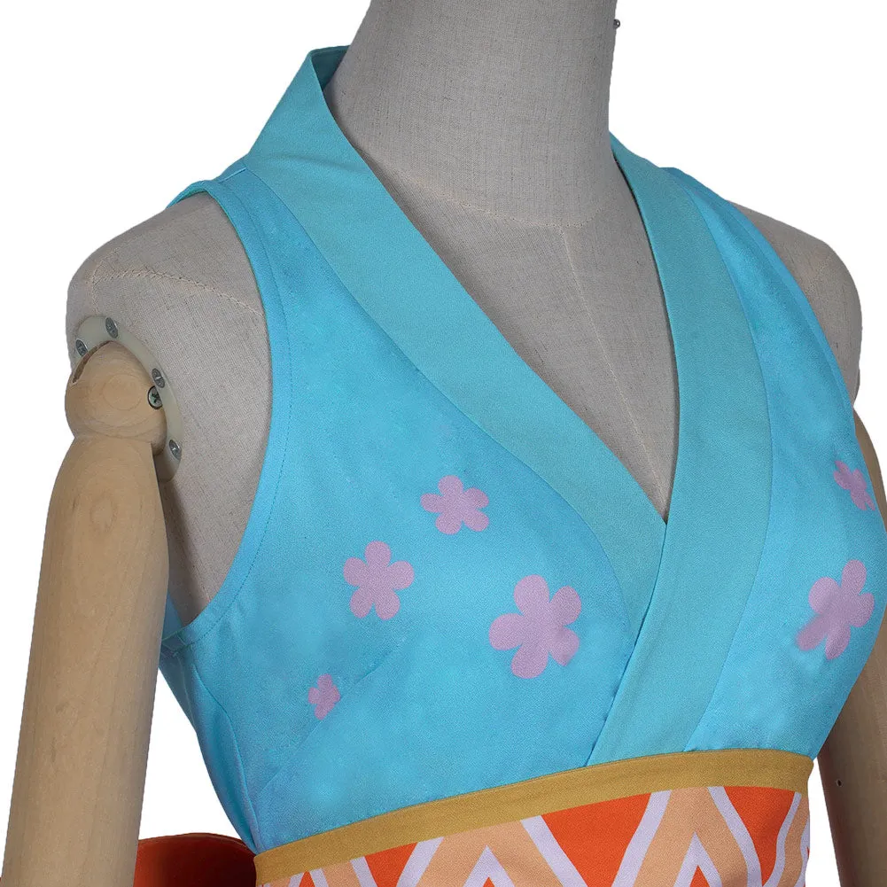 One Piece Wano Country Nami Wanokuni Style Nami Cosplay Outfit Cosplay Costume Halloween Carnival Costume