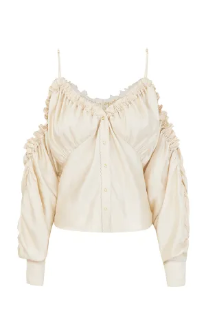 Open-shoulder top