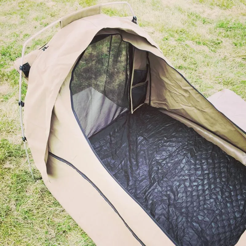 Outhaus Rockhampton Canvas Dome Swag - Enkeltmandstelt