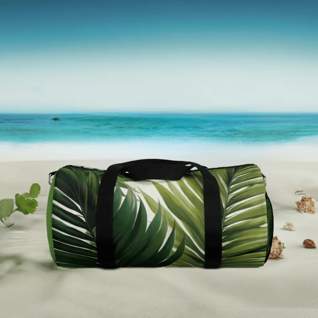 Palm Leaves Duffel Travel Bag