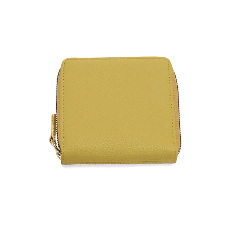 Palmer Square Zip Around Wallet in Yellow